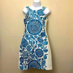 Blue/white summer style dress